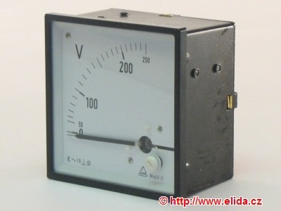 voltmetr FP 100        0-250 V